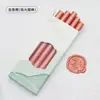 Bastões de lacre de cera para atacado, embalados com 5 bastões por caixa, bastões de cera redondos, material ecológico, para selar envelopes, com uma textura fina e lisa