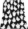 Manta Decorativa Cover Amazon Estampada Desenho Animado Fantasma Manta Figura Halloween Flanela Quatro Estações Universal Transfronteiriça