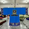 Ropa taoísta manga corta ropa de sutra grulla nube tónico hijo Gao sibao ropa de caída túnica taoísta taoísta alta potencia ropa francesa multicolor opcional