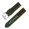 Comercio exterior transfronterizo 2022 nueva correa de reloj de piel de vaca de primera capa para hombre de cuero genuino 22 mm cuero Crazy Horse correa de reloj de cuero de doble cara accesorios