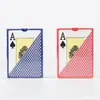 Cartas de Póker Texas Hold'em Cartas de Plástico PVC Impresión Grande Mate Impermeables Lavables Especial para Sala de Cartas Club de Póker