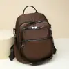 Coleção de outono 2026 transfronteiriça: mochila feminina, estilo coreano, versátil, fashion, moderna e casual estilo europeu e americano