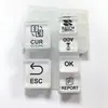 Botones Acrílicos Personalizados, Botones de Panel de Cristal Transparente, Botones para Equipos Mecánicos, Productos de Silicona, Procesamiento Según Dibujos
