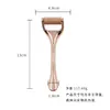 Suministrado directamente por el fabricante, rodillo de masaje facial de acero inoxidable instrumento de belleza, masajeador adelgazante belleza antienvejecimiento, superventas al por mayor