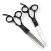 Tesoura Profissional Wahl para Cabeleireiro, Meio Comprimento, 6,0 polegadas, Preta, Tesoura de Corte de Cabelo, Tesoura Reta, Tesoura para Franja, Tesoura Desbastadora