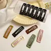 Color Macaron Goteo de Aceite Pasador Corazón de Niña Estilo Ins Influencer Mismo Estilo Pinza Lateral Pinza para Flequillo Accesorio para el Cabello Venta Directa de Fábrica