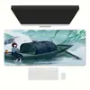 Mouse Pad de Jogo de E-Sports Bidimensional de Personagem de Anime Grande de Alta Qualidade Espessado e Resistente a Manchas Pad para Teclado de Computador de Mesa