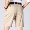AliExpress Verão Nova Moda Masculina Moda Moda Solta plus size Calças Casuais Pai Calças Cor Sólida Praia Calças Shorts