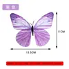 Accesorios de Baile de Primavera de Mariposa Anillo de Dedo de Mariposa Polvos Combinación Corporal de Baile Clásico Infantil Flor de Mano para Performance Tocado
