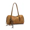 Bolsa de Ombro Única Grande Capacidade Retrô Transfronteiriça Moda para o Trabalho Bolsa Almofada Estilo Preguiçoso Bolsa de Mão Casual Bolsa Feminina Personalizada