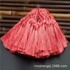 Marcador de 8 cm con Borla Flecos Sobre Rojo Adorno de Linterna Estilo Vintage Borla Invitación Materiales DIY Abanico Sombrero Accesorios