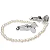 Productos para Adultos Pinza Redonda de Bola Pinza para Pezón de Pez Dorado Acero Inoxidable 304 Juguete Sexual para Senos de Acero Inoxidable Pinza Sexi Sm