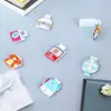 Marcadores de Libro Magnéticos Plegables de Dibujos Animados Personalizados, Separadores de Página de Doble Cara para Libros de Texto, Clips Magnéticos para Libros Estilo Chino, Creativos y Listos para Enviar
