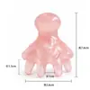 Peine de masaje de pulpo masajeador de meridianos para la cabeza peine para terapia de acupuntos del cuero cabelludo pulpo portátil de dientes anchos grandes peine raspador