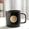 Suministro de fábrica taza retro estilo Xingba con LOGO en bronce Taza taza de cerámica al por mayor se puede personalizar