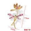 Broche de Lótus Estilo Chinês para Mulheres, Corsage Retrô de Alta Qualidade, Acessórios Criativos Elegantes e Exquisitos para Cheongsam da Dinastia Han