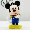 Llavero de Mickey y Minnie de Dibujos Animados Figura 3D Caja Sorpresa Colgante Pequeño Daisy Mickey Minnie Llavero Colgante Pequeño