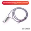 Interruptor de costura reversa de carro plano de computador com interruptor de agulha reversa leve LED máquina de costura de lâmpada de carro de carro plano de computador de luz