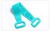 Artefacto para frotar la espalda tira de silicona retráctil toalla de baño para hombres y mujeres silicona fuerte de doble cara venta directa de fábrica de toallas de baño