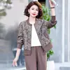 Conjunto de Ropa Deportiva de Otoño para Mamá de Mediana Edad, Chaqueta Casual, Nuevo Top con Cremallera 2026, Ropa para Mujer de Tallas Grandes para Personas de Mediana Edad y Mayores