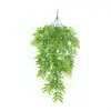 Parede Artificial Transfronteiriça Montada na Parede Folha de Bambu Rattan Vinha de Samambaia Artificial Pendurada Planta Verde Pendurada Decoração