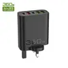 Cargador multi-puerto 360W carcasa 3U 2PD adaptador de corriente 5v2a12w para teléfonos Apple y Android