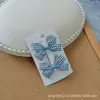 Nuevos pasadores para el pelo de mini lazo a cuadros para primavera y verano para niñas, lindos accesorios para el pelo pequeños, accesorios para la cabeza para niños, pasadores de pelo multicolor
