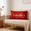 Funda de Almohada para el Día de San Valentín Transfronteriza, Decoración de Ambiente Festivo, Funda de Cojín para Sofá del Hogar, Funda de Cojín para Dormitorio con Estampado de Amor