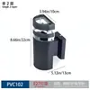 Luminária de Parede Externa, Kit Plástico Dupla Cabeça à Prova d'Água para Porta da Frente, Varanda, Terraço, Pátio, Luz de Parede Externa para Pendurar