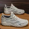 Sandalias Deportivas Casuales Transpirables de Malla Hueca para Hombre de Talla Grande, Nuevas de Verano, Cruzadas, para Exteriores, de Moda