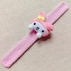 Pulseira Snap Circle de Pelúcia Desenho Animado Infantil Fofa Sanrio para Namorada Animal de Pelúcia Bate-bate Círculo Criativo Japonês e Coreano Presente