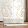 Tablero de Aluminio-Plástico Autoadhesivo Papel Tapiz de Mármol Pegatina de Pared Impermeable y a Prueba de Humedad Revestimiento de Pared de Fondo de TV Tablero Decorativo Papel Tapiz