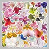 50 Adesivos de Flor de Diamante, Planta Lindos Criativos Personalizados Caderno DIY à Prova d'Água Decorativos Adesivos para Caixa de Armazenamento