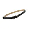 Cinturón de hebilla distintiva estilo coreano transfronterizo para mujer, fino estilo Ins, elegante para combinar con vestido, traje, jeans, cintura