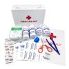 Kit de Primeros Auxilios de Carcasa Dura para Hogar, Portátil, de Emergencia, Traje para Coche, Viajes, Aire Libre, Montañismo, Rescate, Suministros de Primeros Auxilios
