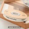 Producción de Cinta de Algodón Blanca Lisa con Logotipo Impreso de 13 mm Cinta para Lazo para Embalaje de Regalo Algodón Puro Accesorios