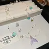 Collar Redondo de Concha Estilo Isla Romántico, Lujo Ligero y Sensación de Alta Gama, Cadena para Clavícula, Accesorio Versátil de Nicho para Vacaciones en la Costa para Mujeres