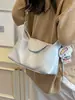 Nova Moda de Verão Personalidade de Nicho 2026 Estilo Casual Grande Capacidade Feminina Ombro Transversal Pequena Quadrada para o Dia a Dia