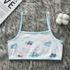 Ropa interior de desarrollo para niñas pequeñas, Camiseta sin mangas para estudiantes de primaria, Top strapless para niñas pequeñas, Transfronterizo