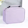 Bolsa de armazenamento portátil multifuncional de grande capacidade com 72 compartimentos para uso transfronteiriço, para estudantes e estudantes de arte armazenarem lápis de cor, pincéis e material de papelaria