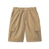 Shorts Tecidos de Verão para Meninos Calças de Algodão Frescas para Trabalho Meia Calça Bolso Tamanho 90-150 Série Japonesa
