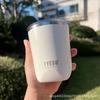 TYESO Taishuo Estilo Nuevo Simple Acero Inoxidable Taza de Café para Hombres y Mujeres Portátil de Negocios Termo Taza de Agua para Oficina