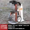 Pequena Lixadeira de Cinta Vertical para Polimento e Rebarbação de Metal, Máquina de Polimento e Desbaste Plano de Alta Velocidade, Afiadora de Facas Industrial