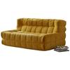 Sillón Individual Transfronterizo Sala de Estar Dormitorio Balcón Waffle Silla Puff Rollo Empaquetado Sofá de Esponja Comprimida