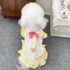 Roupas para Gato Cachorro Primavera e Verão Vestido de Princesa para Gato Lolita Fixa Alta Coelho Phnom Penh Cachorro Pequeno Teddy Animal de Estimação
