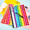 Amazon Export Pegatinas de Puntos Coloridos de 1.9cm Etiquetas Autoadhesivas Papel Recubierto Pegatinas Redondas de Marca Pegatinas de Clasificación