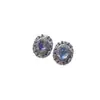 Pendientes de Piedra Lunar Natural Transfronterizos para Mujer, Accesorios de Nicho de Alta Gama, Joyería de Plata 925, Joyería de Lujo 4*6, Venta Directa de Fábrica