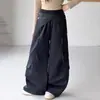 Nuevo Estilo Otoño 2026 para Niños Mayores: Conjunto de Dos Piezas con Pantalones Cargo Versátiles de Tiro Alto y Pantalones Casuales Sueltos