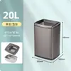 Cubo Comercial de Acero Inoxidable para Residuo de Té con Tubería de Drenaje, Cubo con Filtro Separador de Desechos de Té, Cubo Grande de Agua para Preparar Té en la Sala de Té