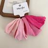 Nuevo estilo de cuerda para el cabello para niños, cuerda para el cabello para niñas, trenza, lazo, tocado, sin lesiones en el cabello, tendón de goma, accesorios coloridos para el cabello para niñas, lindos anillos para el cabello